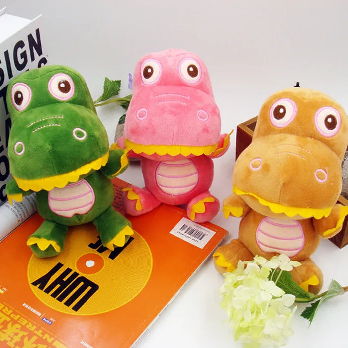 

1 Pcs Cute Dinosaur Plush Dolls Stuffed Toy 23 CM TV Cartoon Soft Animals Dolls Children Baby Kids Lovely Cartoon Birthday Gifts