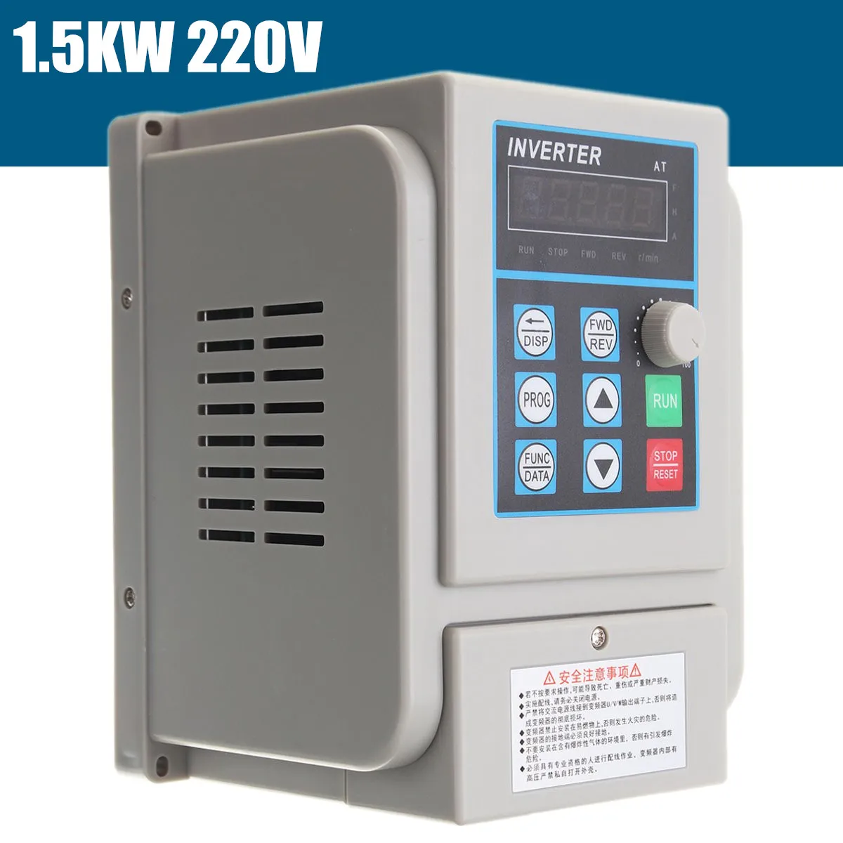 

CNC Spindle motor speed control 1.5kw 220V VFD Variable Frequency Drive VFD 2HP frequency inverter for motor New Arrival