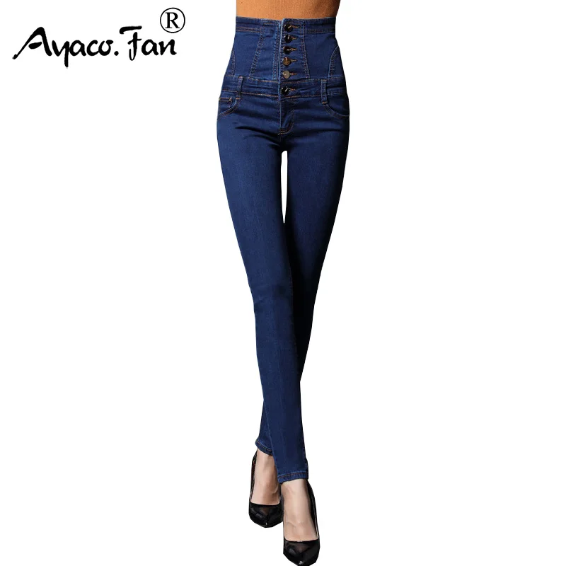 Джинсы размера плюс 6XL Новые облегающие обтягивающие джинсовые длинные зауженные брюки облегающие Женские джинсы Camisa Feminina женские эластичные брюки