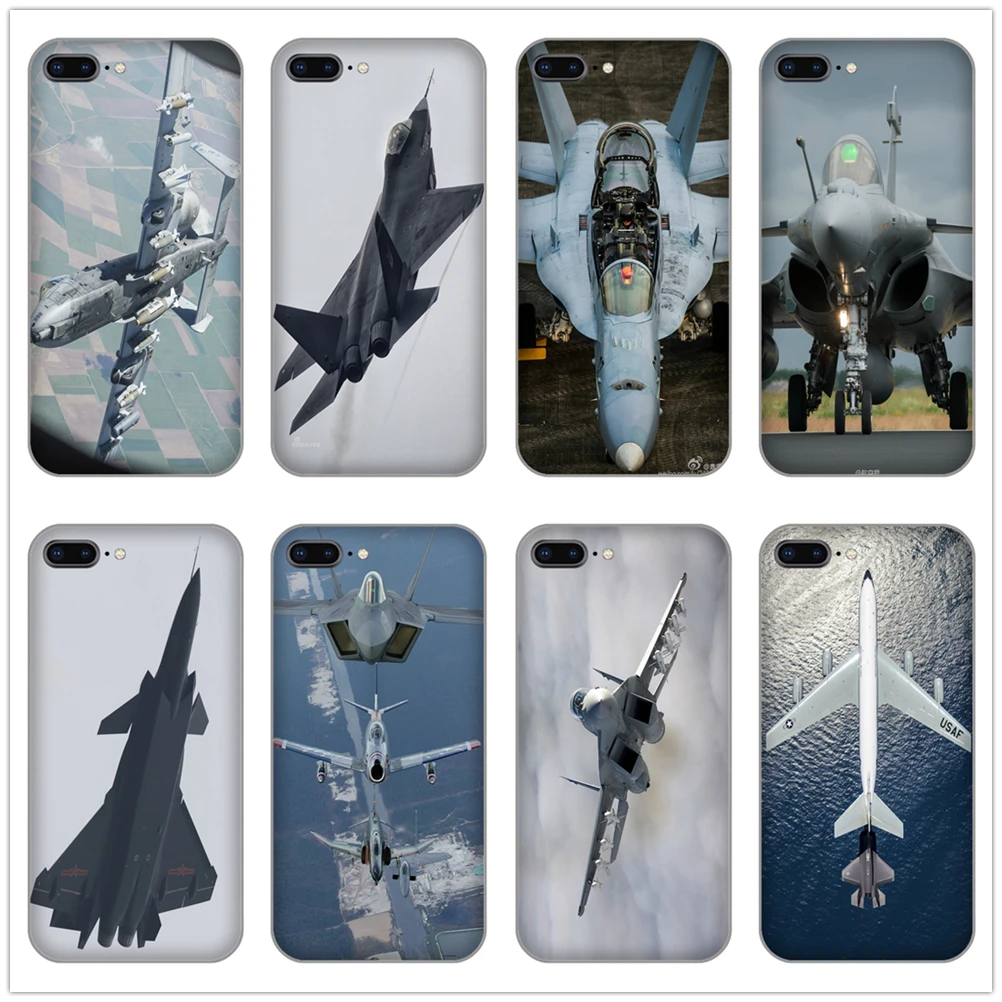 A-10 F18 J20 F22 Gust fighter Мягкий ТПУ чехол для телефона iphone 4 5 5s se 6 6s 8 plus 7 Plus X XR XS MAX shell |
