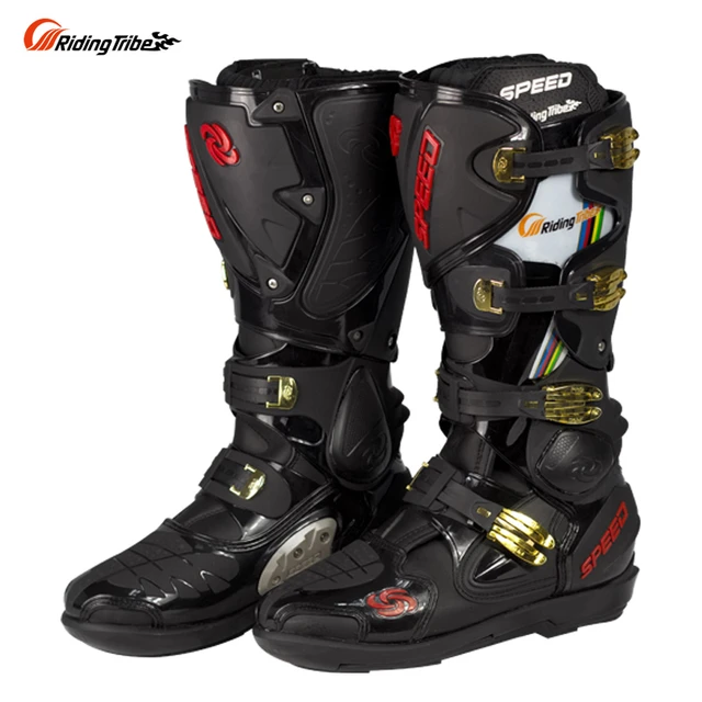 Riding Tribe Botas Para Moto Motorcycle Boots Men Botas Moto Microfiber  Leather Motorbike Motocross Boots Racing Shoes - AliExpress