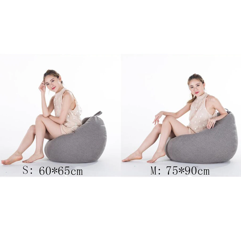 Waterproof Stuffed Animal Storage Bean Bag Chair Cover Extra Large Beanbag - 11 Colors