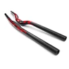 Ullicyc bicicleta de montaña 3 K completo carbono manilla plano/aumento de manubrio de carbono para bicicleta MTB partes 31,8*620/640/660/680/700/720mm CB186 ► Foto 2/6