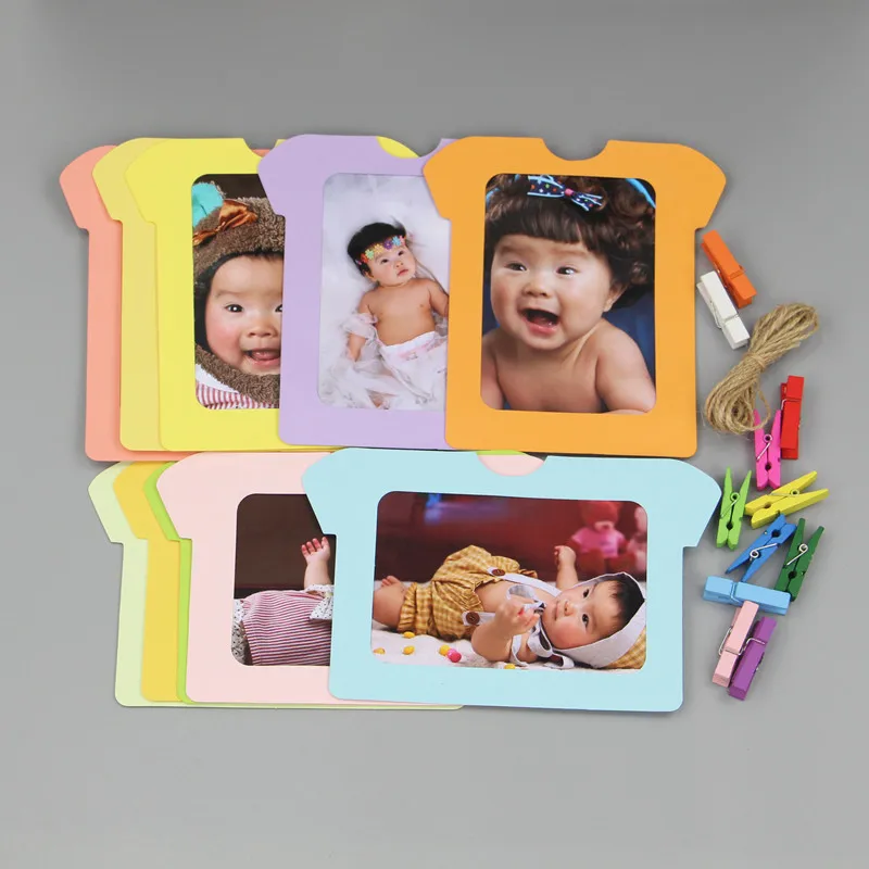 Baby Souvenirs Photo Frame Handprint Baby Photo (8)
