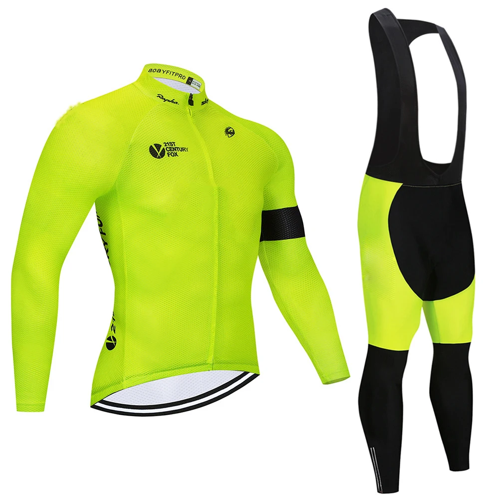 

Fluorescent long-sleeve Cycling Clothing Sets,MTB Jersey Cycling Equipments,Outdoor Sports Clothes Trousers Roupas De Ciclismo