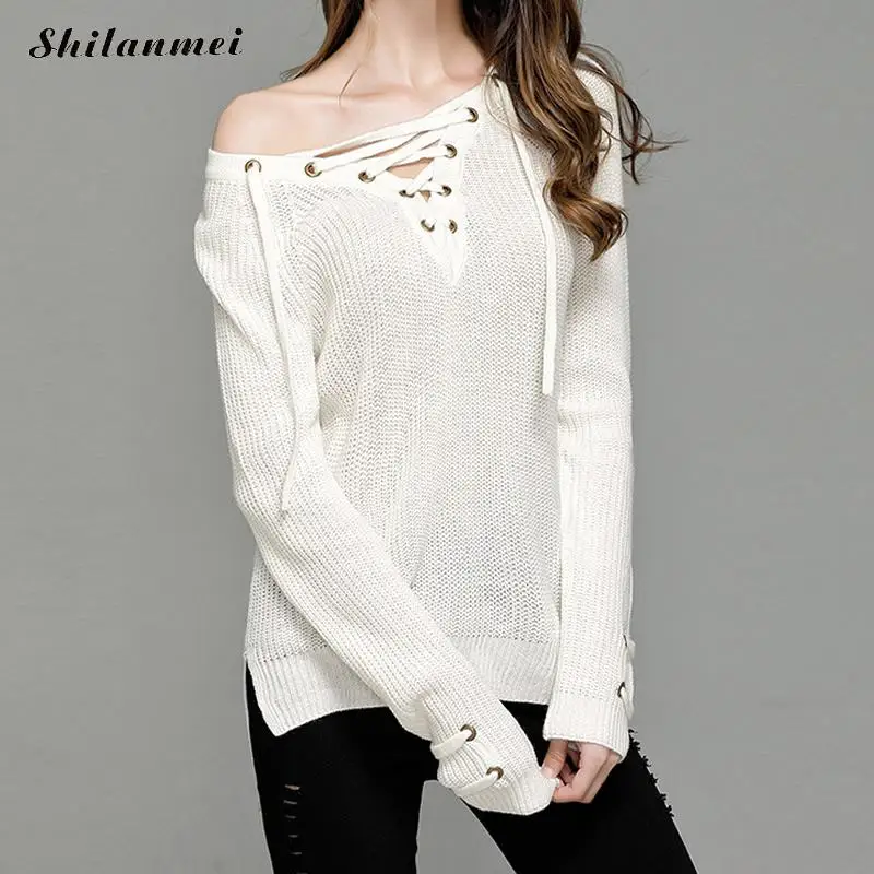 white pullover women's