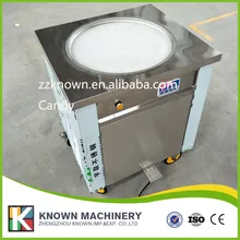 thailand rolled fried ice cream machine/single pan fry ice cream making machine/round pan fired ice cream machine