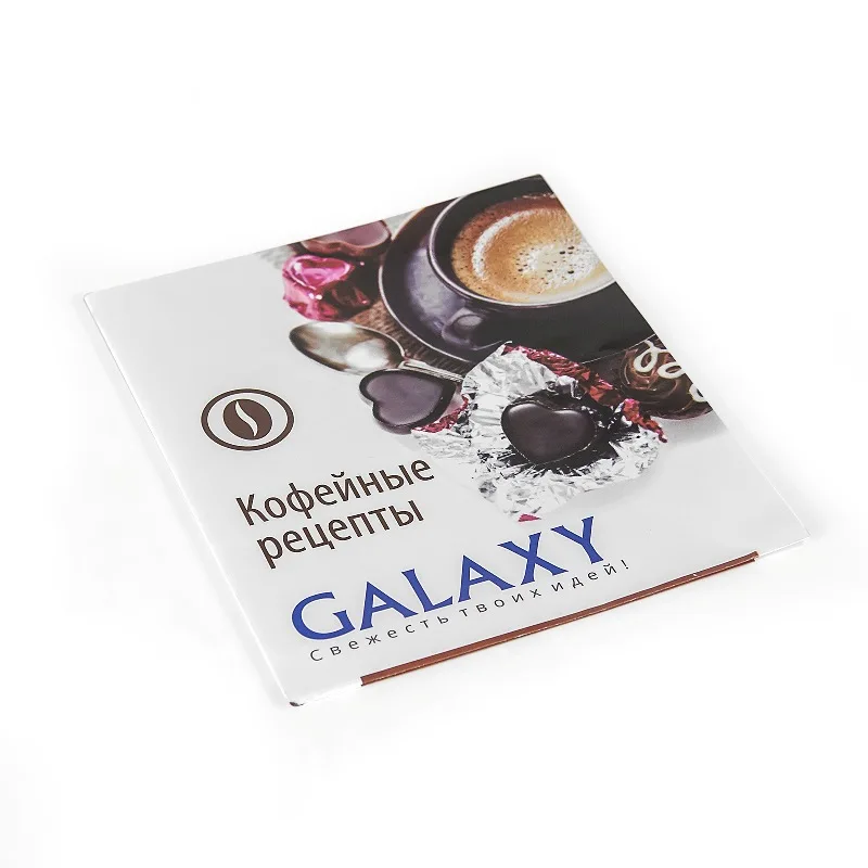 Кофеварка Galaxy GL 0708 БЕЛАЯ (Объем 0.3 л, мощность 750 Вт, съемный фильтр, 2 керамические чашки и мерная ложка в комплекте)