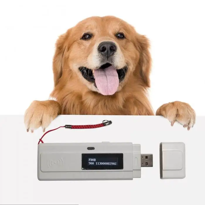 Портативный мини животное ID сканер 134,2 кГц LF Pet USB считыватель для Vets Shelter LXY9