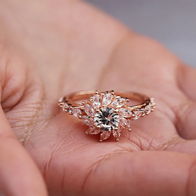 Wedding Rings Sunflower Hotsell, 60 
