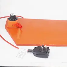 250x350 мм 350 Вт 220 В силиконовый нагреватель ЖК-экран сепаратор с поворотной ручкой термостат электрические провода