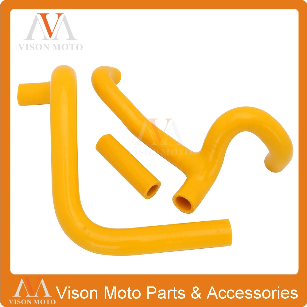 Motorcross 4.5mm Silicone Radiator Coolant Hose For Suzuki RMZ450 RMZ 450- Off Road Dirt Bike