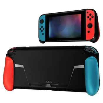 

Silicone Case Cover with handle Protective for Nintendo Switch Gamepad Joysticks Console playstation controller accessories