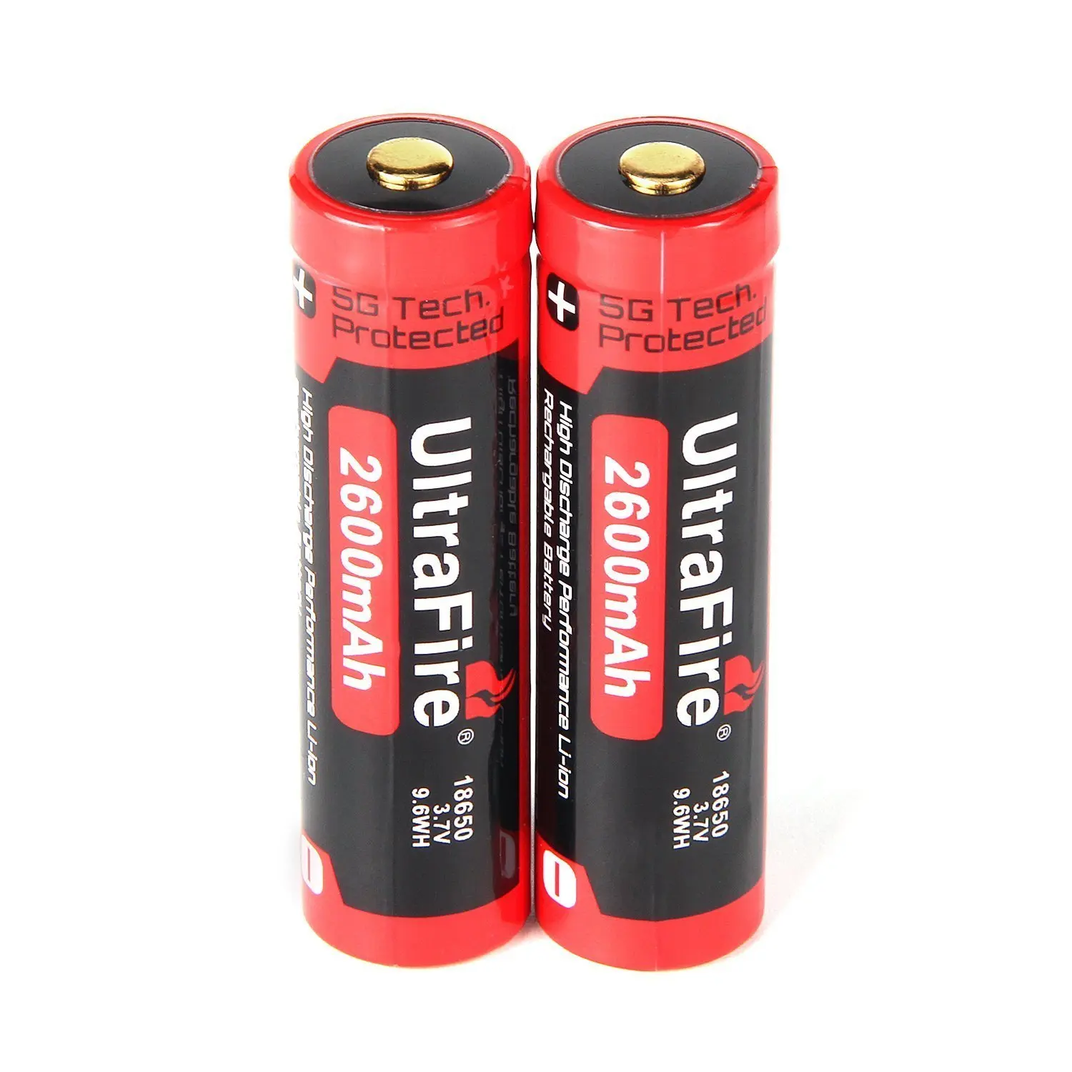 Бренд UltraFire 100% оригинал 18650 3 7 в 2600 мАч аккумулятор перезаряжаемая литиевая