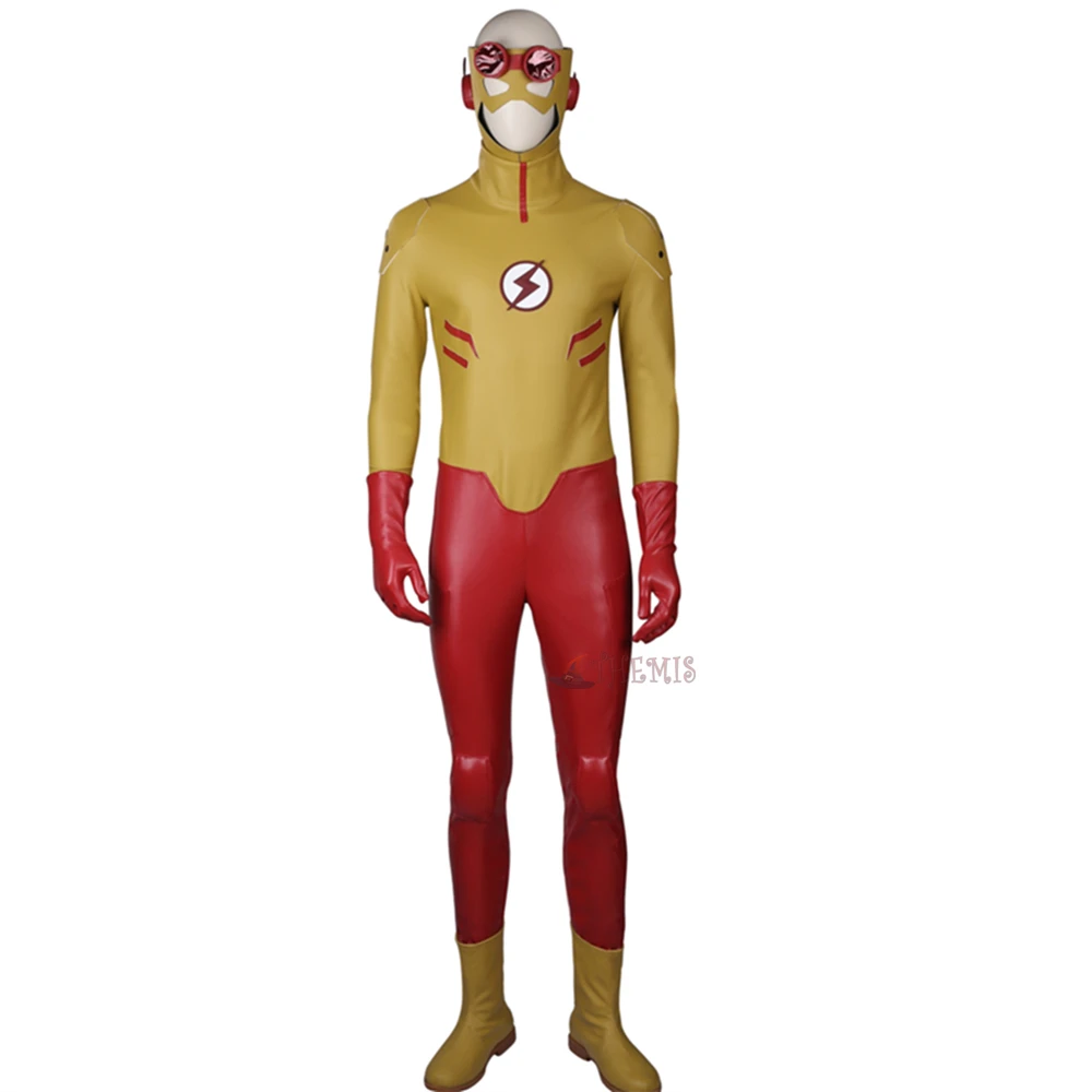 

Athemis Anime Young Justicecosplay Kid Flash Cosplay Costumes high quality custom made