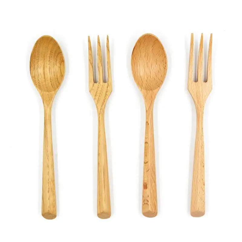 wood fork spoon