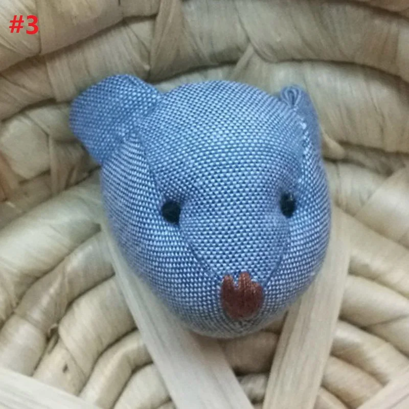 5cm cowboy cloth bear head 9-3