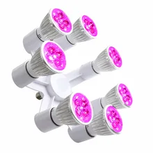 Светодиодный светильник высокой яркости 4 Красный 1 синий лампа для выращивания E27 5 Вт лампа для выращивания светодиодный светильник для растений для фотосессии растений лампа для цветов IL