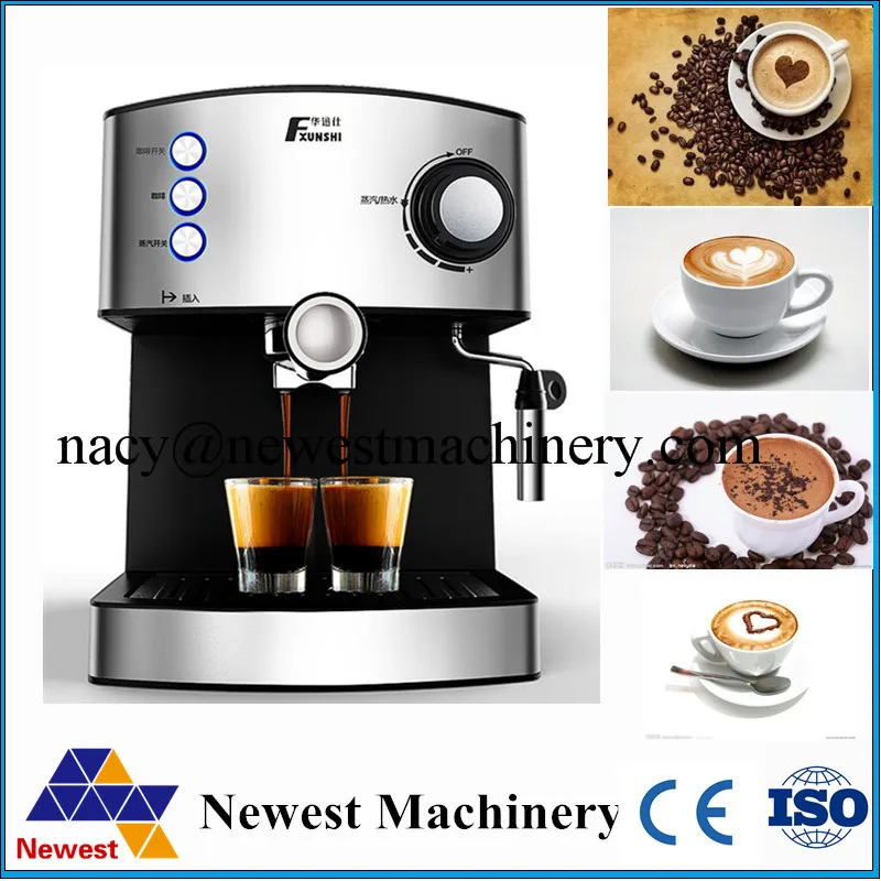 

Free shipping NT-MD2007 Commercial Semi-Automatic Coffee maker machine,Espresso Machine with Froth Milk Stainless Steel