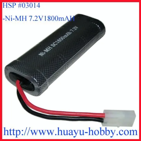 

HSP #03014 -7.2V/1800mAh Battery hobby accessory