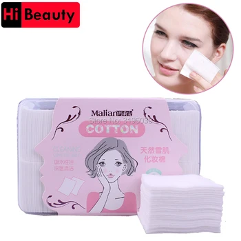 

HiBeauty 1000pcs/box Disposable Makeup Tissue Clean Wipe Swap Cotton Paper Pads Nail Polish Cosmetic Remover Facial Skin Care