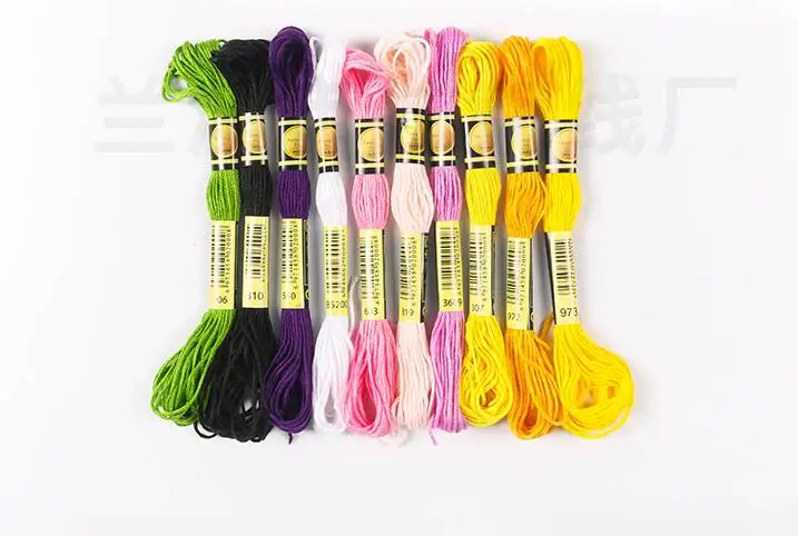 

Choose your color 10 pieces cross stitch threads / cross stitch embroidery thread / Custom threads colors 09