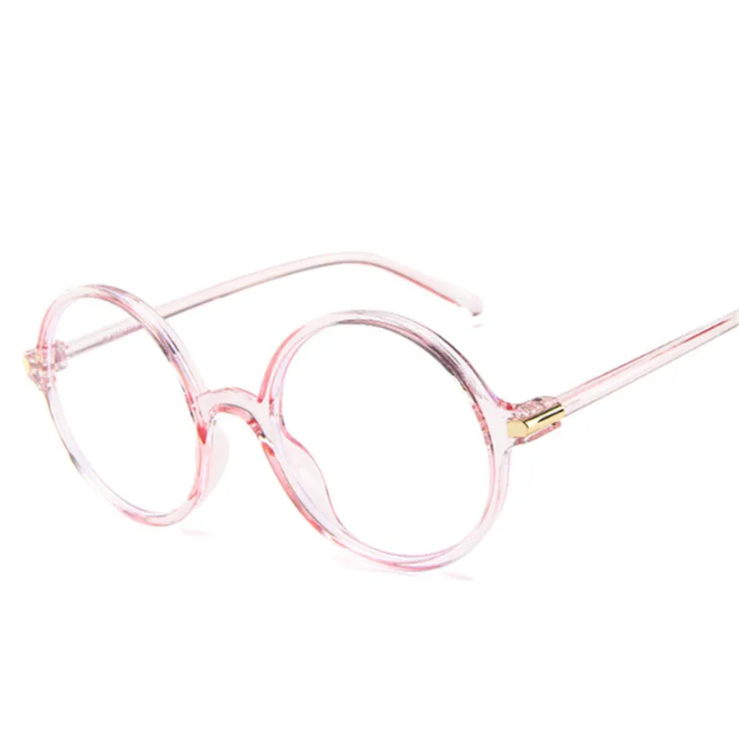

XojoX Round Glasses Unisex Transparent Frame Brand Designer Women Pink Optical Eyeglasses Frames Fashion Men Gaming Glasses
