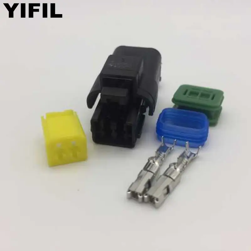 10 шт./лот 2 Pin/Way FCI женский датчик температуры воды штекер Поворотный Светильник FO лампа Разъем для Renault peugeot Citroen