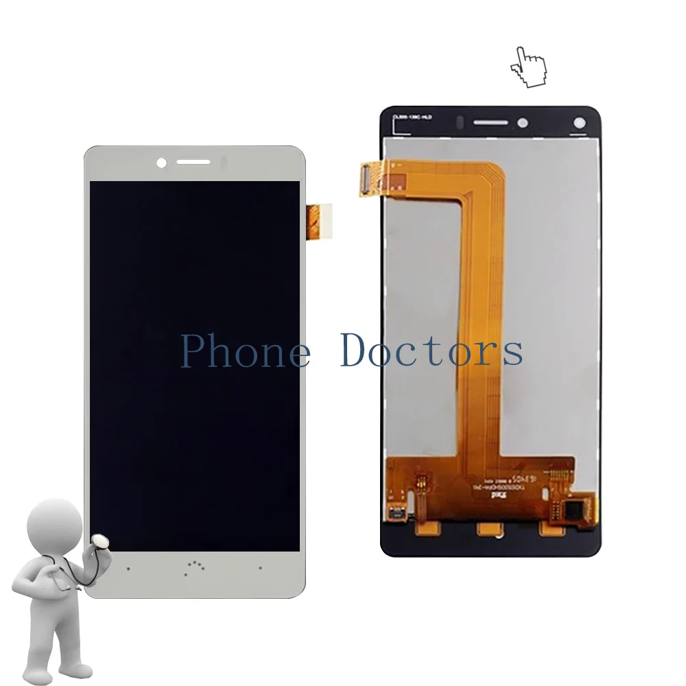 5 0 дюймовый полный ЖК дисплей + фотография для BQ Aquaris U / Lite Plus Новинка 100%
