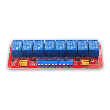 

1PCS Red 8 Channel 12V Relay Module High And Low Level Isolation Optocoupler