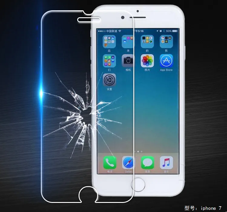 

5pcs/lot or 10 pcs/lot Premium Tempered Glass Screen Protector Cover Guard For Apple iPhone 7 8 6S 6 4.7" 6sp 6p plus 5.5 inch