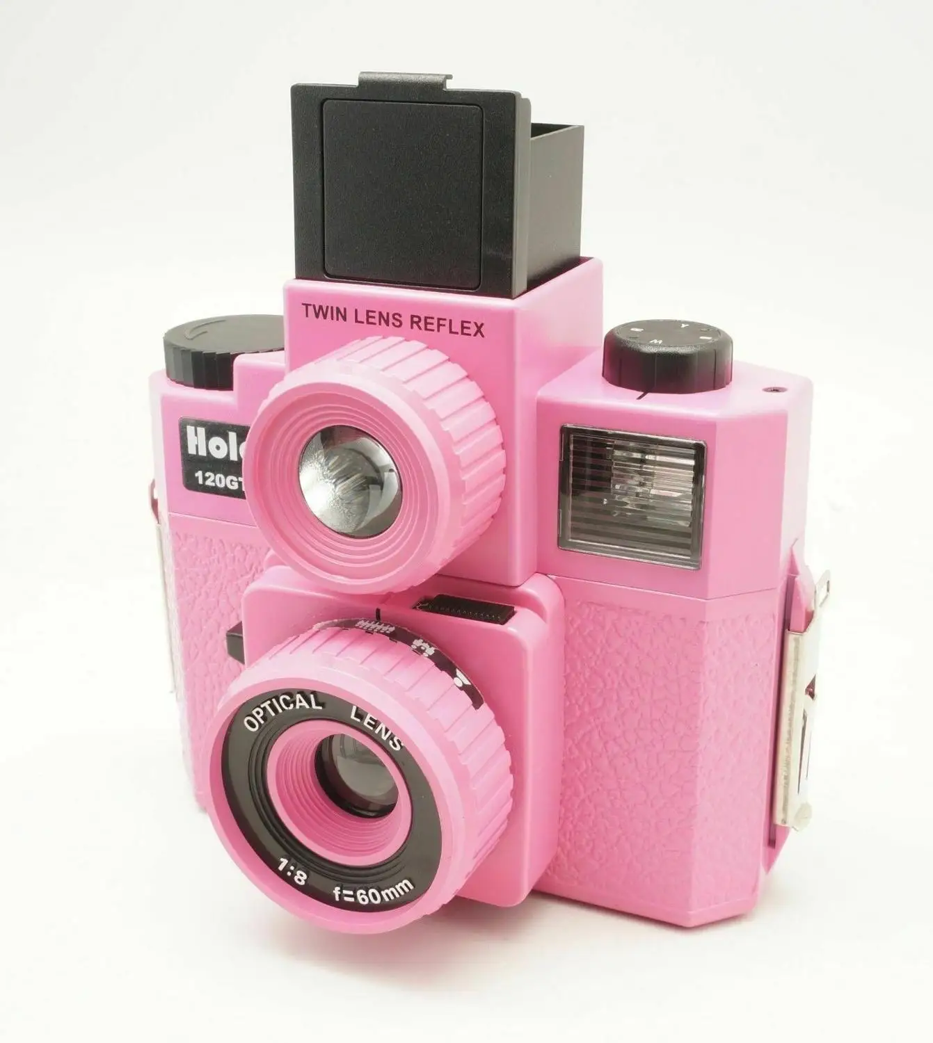 Новая HOLGA камера с двойным объективом Reflex 120 GTLR/120 GTLR пленка розовая|Плёночные и