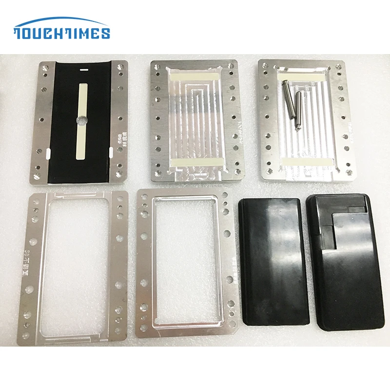 

YMJ Vacuum Laminating Mould Curved Edge Screen Mold Set for Samsung Galaxy S8 S9 Plus Note 8 9 S10 S10+ OCA Refurbish No Bubbles