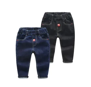 

Boys Pants Jeans for Kids Cowboys Pants Casual Children Jeans Solid Denim Child Sport Trousers Boys Clothing 2 3 4 5 6 7 8 Year