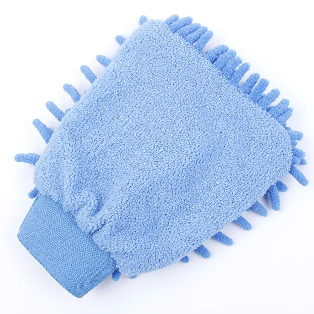 LINSBAYWU Super Mitt Microfiber Car Window Washing Home Cleaning Cloth Duster Towel Gloves Household Cleaner Tool