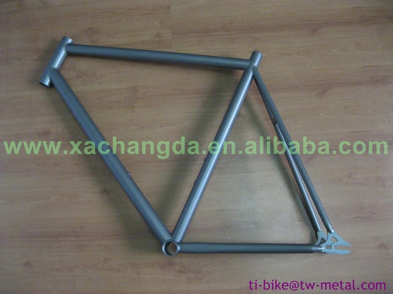 titanium track bike frame