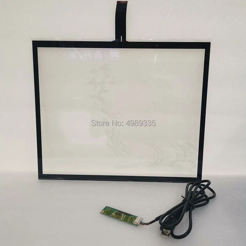 17-inch capacitive touch G+G structure 359x297mmUSB universal 10-point touch 4:3 square screen