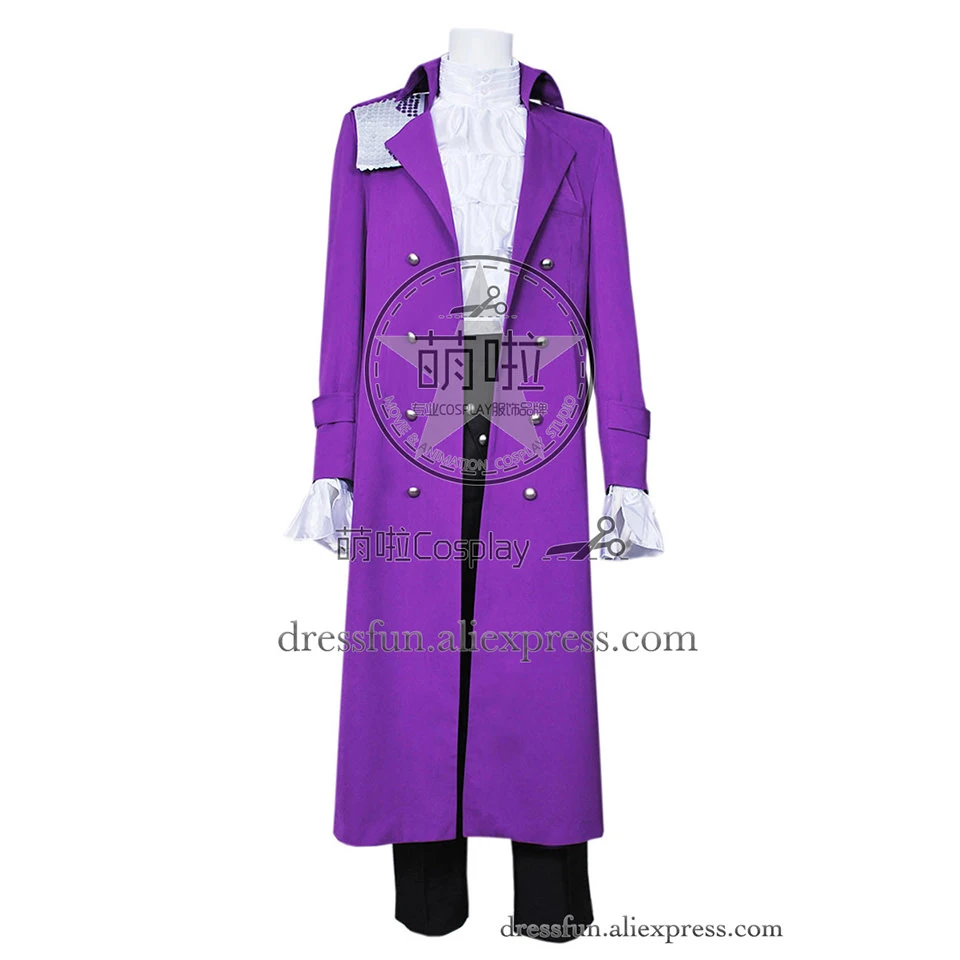 Lila Regen Cosplay Prince Rogers Nelson Kostum Dark Lila Mantel Full Set Halloween Hemd Outfits Hosen Party Schnelle Lieferung Prince Rogers Nelson Costume Purple Rainhalloween Set Aliexpress