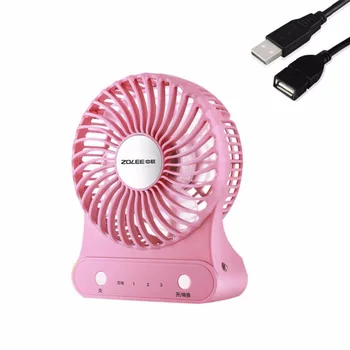 

DC5V 4w power 100mm/4" USB Fan/ Hand Fan/Portable Fan/Mini Fan/ Rechargeable USB fan powered by USB/18650 battery