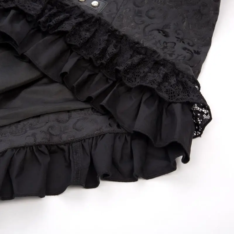 Belle Poque женские пальто Теплый осень зима Готический стимпанк Викторианский стиль
