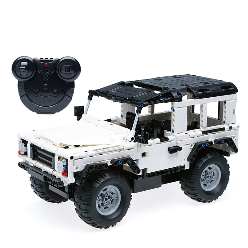 

533pcs Technic Series Defender RC Car Model SUV Building Blocks Bricks Toy For Children Remote Control Truck Set fit with Legoed
