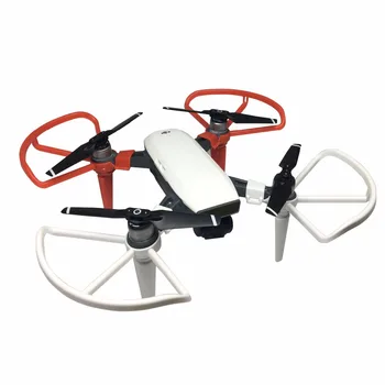 

4pcs Propeller Guard Blade Bumper Protector Anti Crash for DJI Spark Drone Spare Parts with Landing Gear kits White and Red