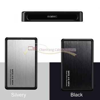 

100PCS/CY USB 3.0 to 2.5" SATA 22Pin 7+15 SSD External Hard Disk Enclosure for Laptop & PC