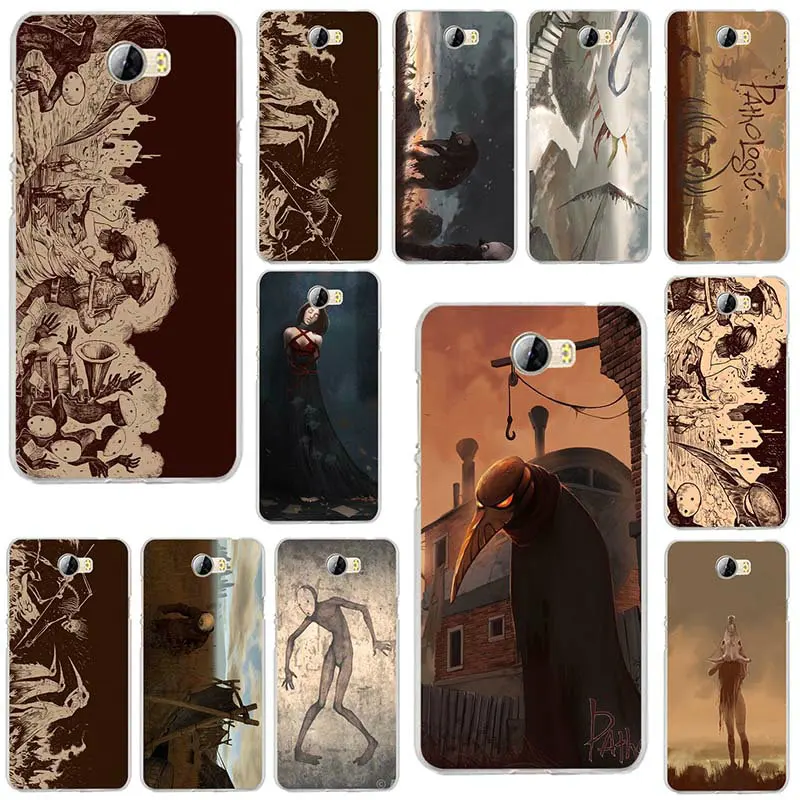 

Soft Mobile Phone Cases TPU Silicon for Huawei P8 P9 P10 P20 P30 Mate 10 Pro Honor 7X 9 Lite 2017 Shell Coque Terror Pathologic