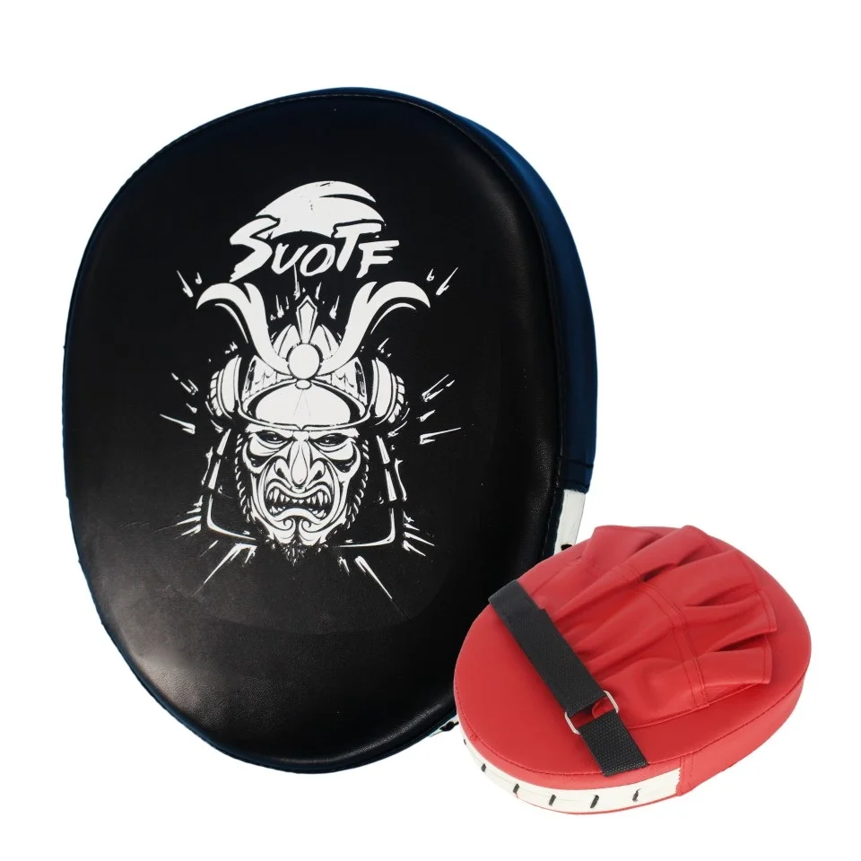 

SUOTF Black Red Japanese Samurai Head Boxing Fighting Fighting Hand Target Tiger Muay Thai mma gloves sanda glove box fight