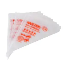 100 шт., для пищевых продуктов Пластик Одноразовые кондитерский мешок Кондитерская насадка Фондант торт украшение Кондитерские насадки для кексов инструменты