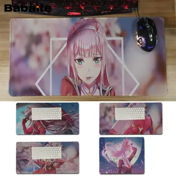 

Babaite Top Quality Darling in the FranXX Customized laptop Gaming mouse pad Comfort Mouse Mat Gaming Large Lockedge Mousepad