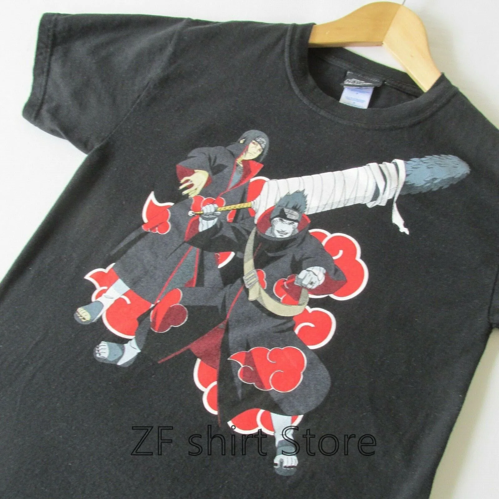 

Naruto Shippuden Men s Unisex Short Sleeve T-Shirt Vintage Y2K 2007 Shonen Jump Women T-Shirt Girl Top Tee 100% cotton