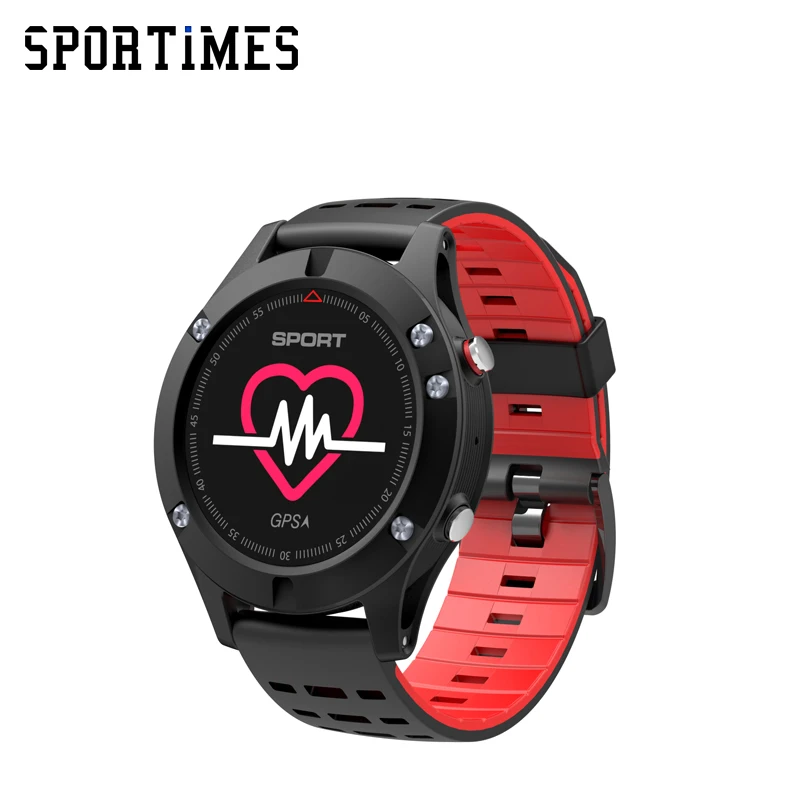 

2018 NEW Smart watches F5 Smartwatch Bracelet Outdoor GPS IP68 waterproof Multi-sport Watch Men wearable devices PK EX17 F5