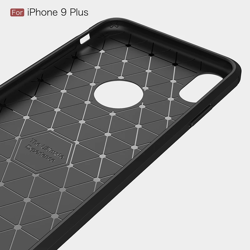 Магнитный поглощающий чехол для телефона iphone 9 с металлической рамкой из